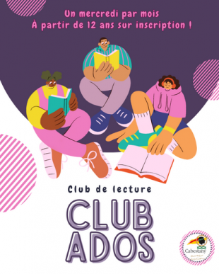 Nouveau ! Club ados - Bibliothèque de Cabestany

