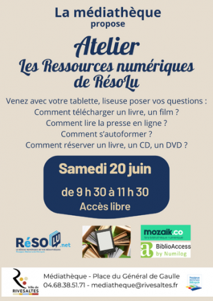 Rivesaltes - Ressources numériques