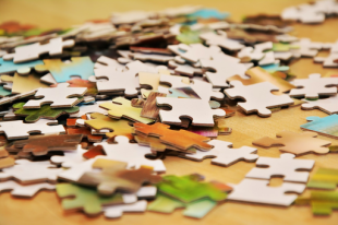 Puzzle participatif à la bibliothèque de Saleilles