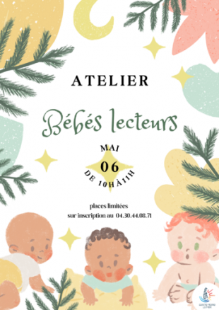 Atelier bébés lecteurs - Médiathèque Victor Hugo - Sainte Marie la Mer