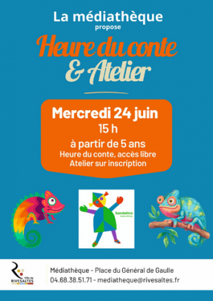 Rivesaltes - Heure du conte & Atelier
